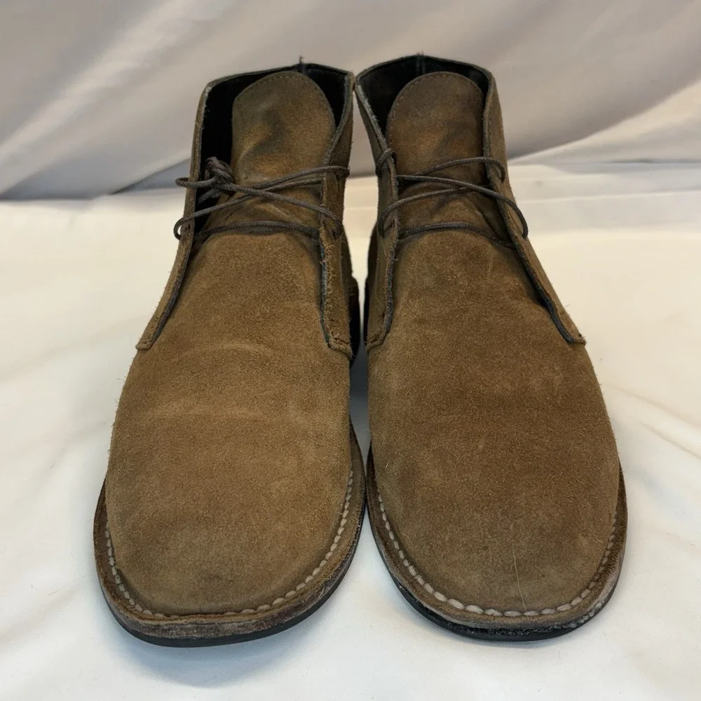 Thursday Scout Chukka Boots Men's US 8 D Cognac Suede Leather
